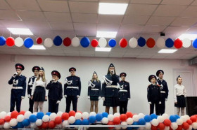 Участие школьников в городской фестивале патриотической песни «Виктория».